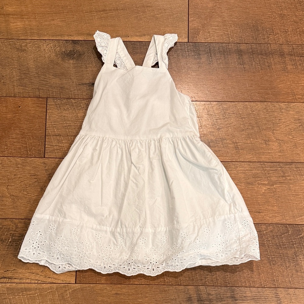 Carter's White Eyelet Strap Sundress